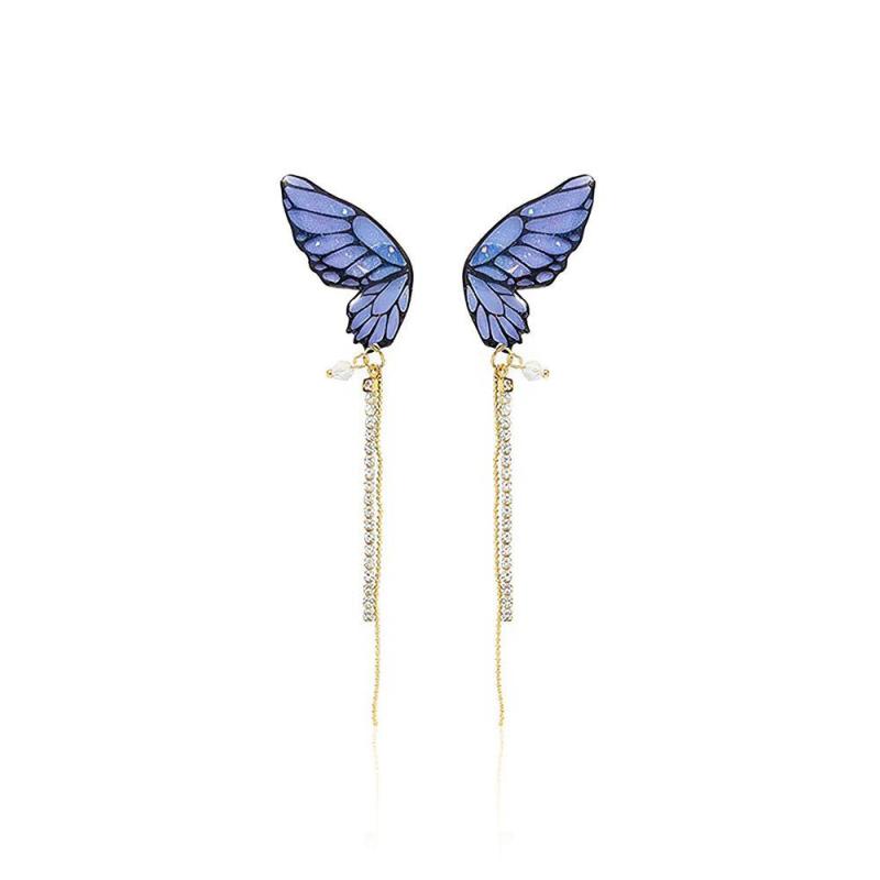 Acrylic Butterfly Statement Drop Earrings 3