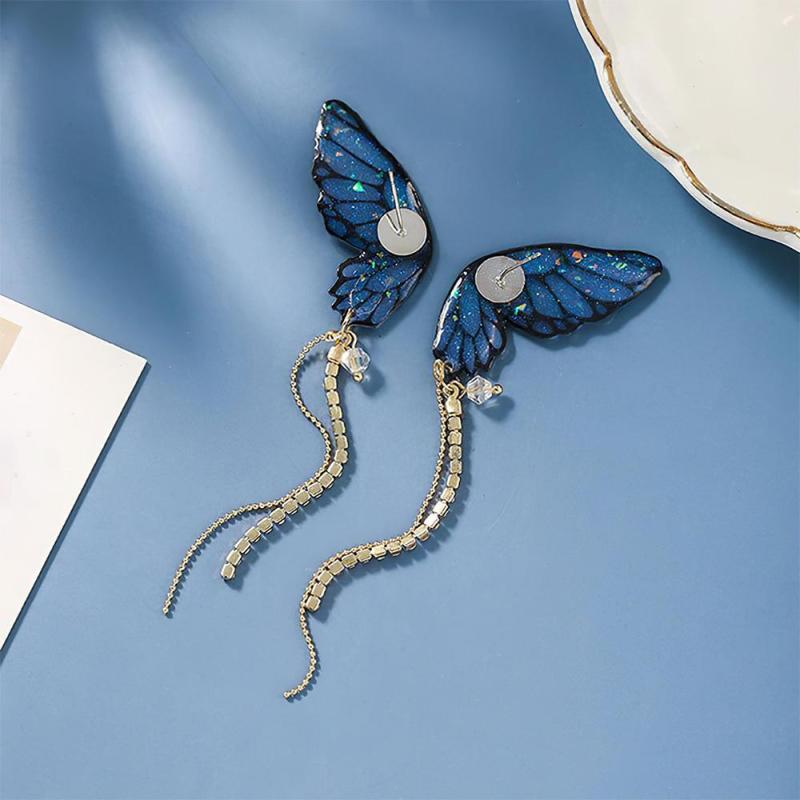 Acrylic Butterfly Statement Drop Earrings 4