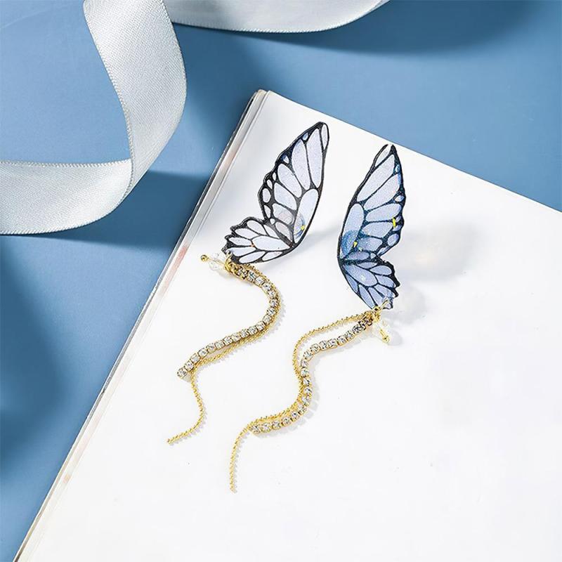 Acrylic Butterfly Statement Drop Earrings 5