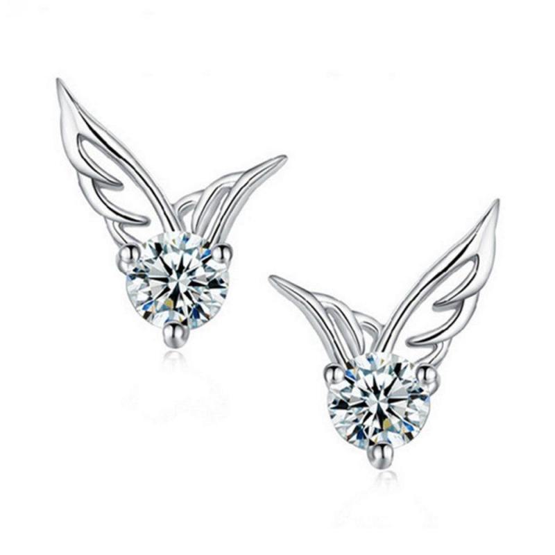 Angel Wings Ear Studs