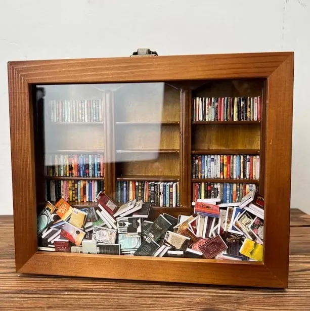 Anxiety bookshelf