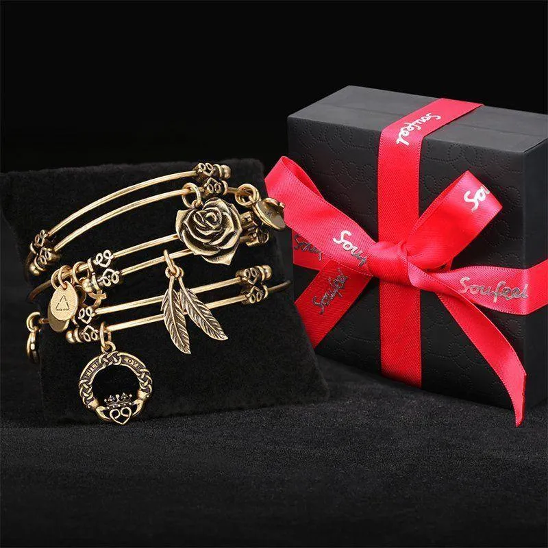 Best Charm Bangle Gold Plated 4