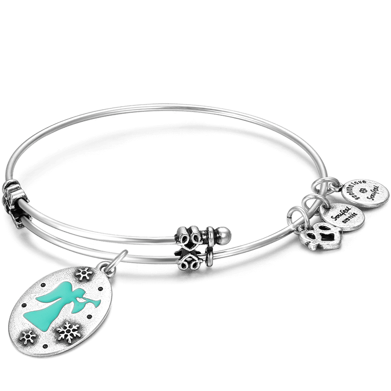 Blessings of Angel Charm Bangle