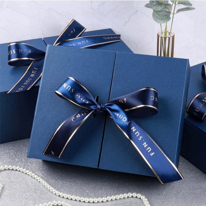 Blue Anniversary Gifts Box