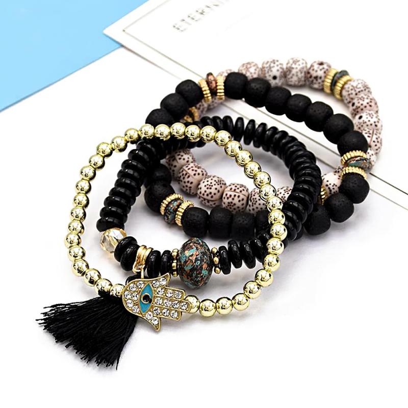 Bohemia Stacking Bracelets Multi-layer Trend Gifts for Girlfriend 4