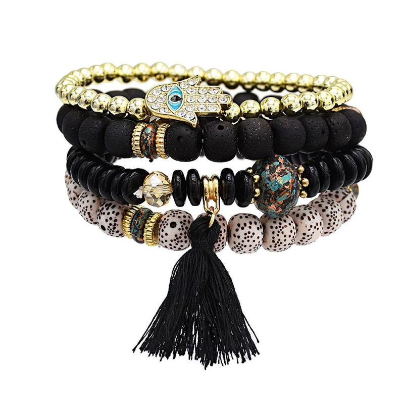 Bohemia Stacking Bracelets Multi-layer Trend Gifts for Girlfriend 5