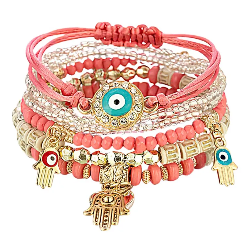 Bohemia Style Stacking Bracelets Special Summer Gifts 6