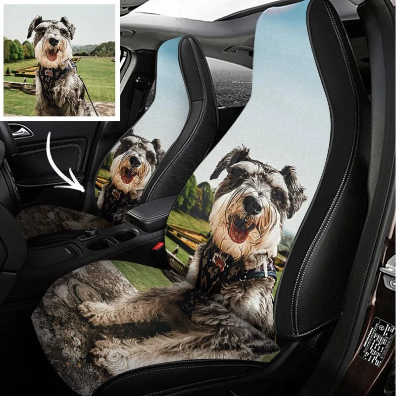 Car Seat Cover Custom Car Seat Print Cute Pets