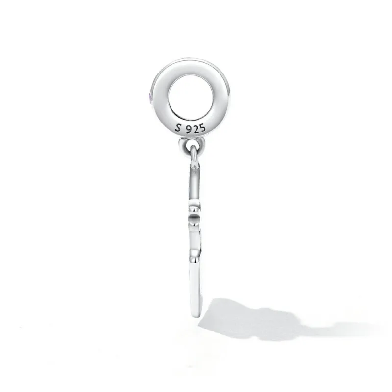 Cheery Cake Dangle Charm Silver 1