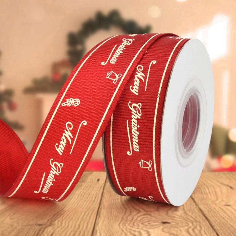 Christmas Holiday Decorations Christmas Ribbon For Gift Wrapping 1