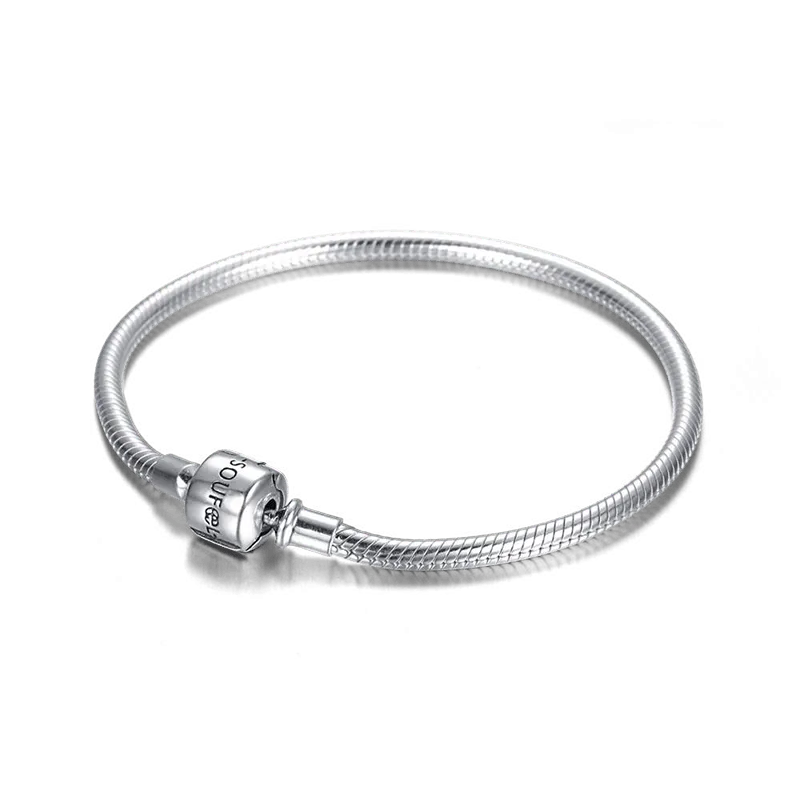 Classic Soufeel Snake Chain Bracelet Silver 1