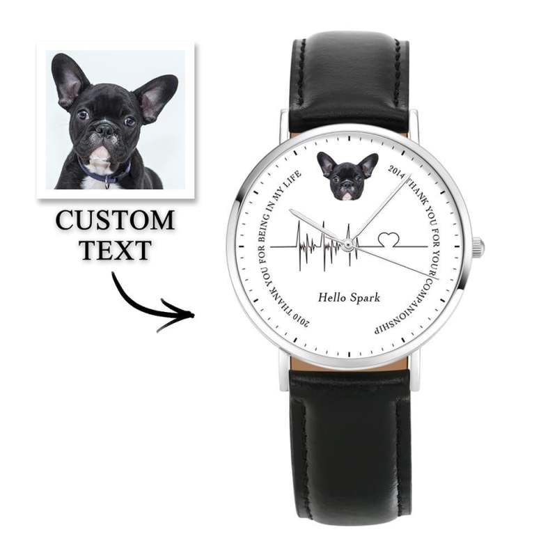 Custom Backward Watch Back In Time Watch Pet Memorial Watch Gift for Pet Lover 2