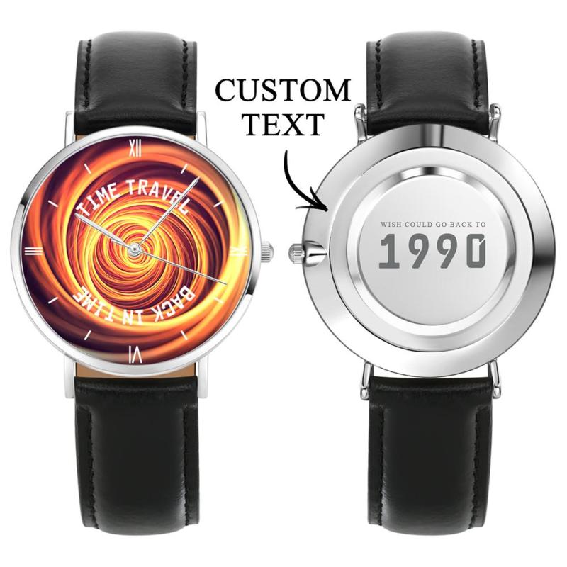 Custom Backward Watch Back In Time Watch - Time Travel 2