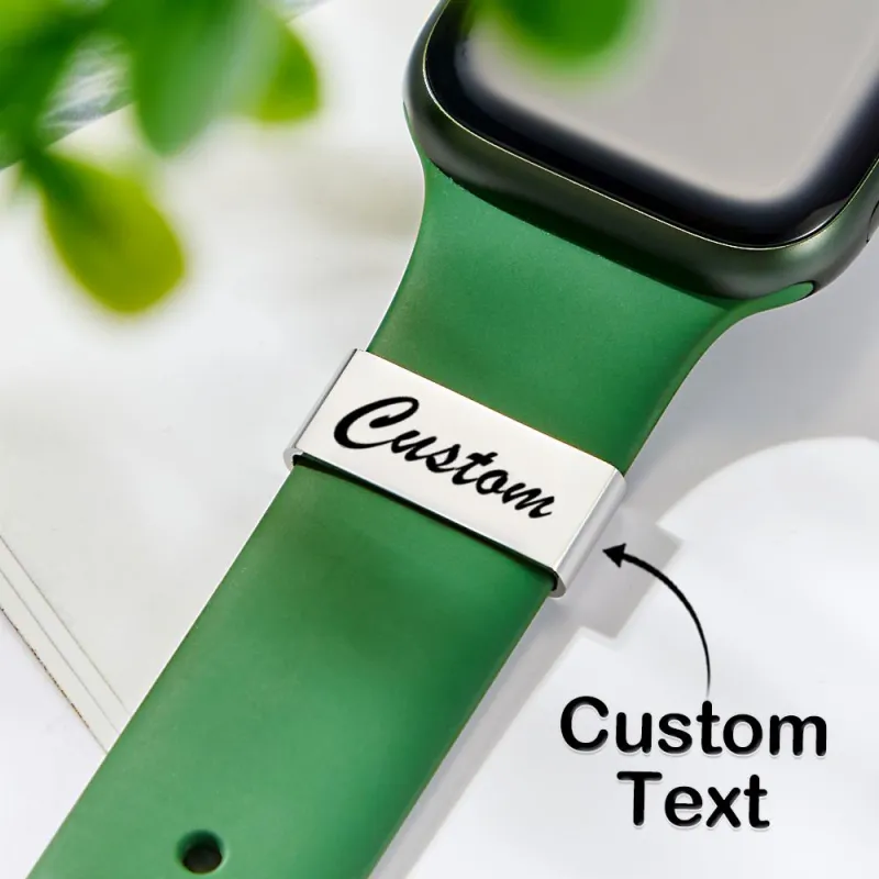 Custom Engraving Watch Accessories Personalized Watch Decoration