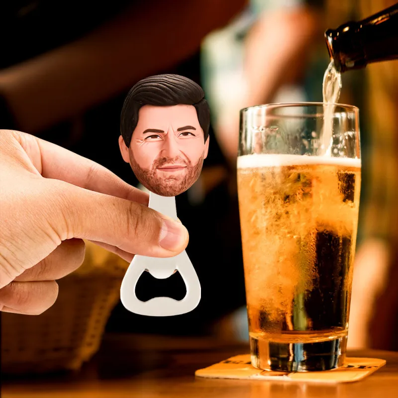 Custom Face Bottle Opener Personalized Funny Bottle Opener Groomsmen Gift 4