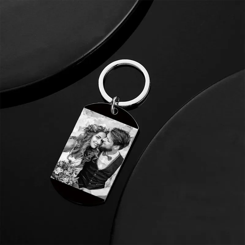 Custom Keychain Photo Calendar Keychain Tag Keychain  Gift for Christmas 4