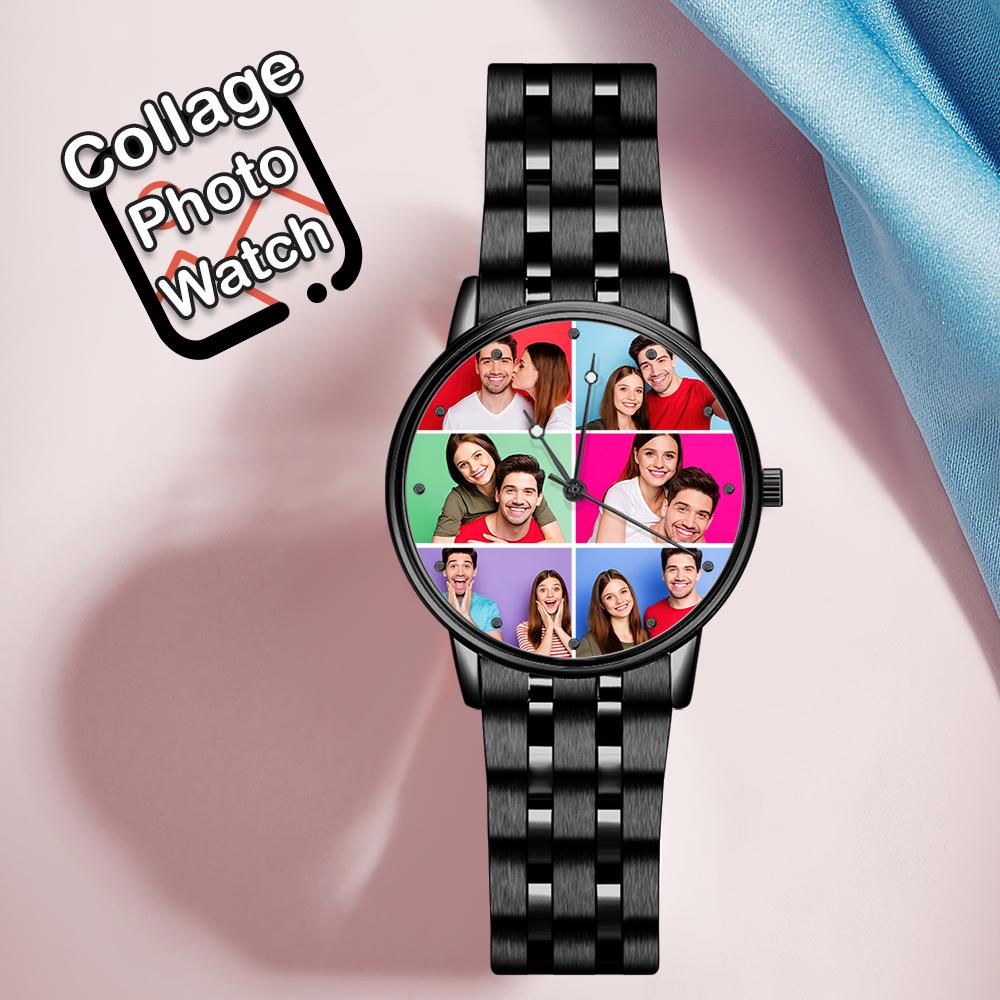 Custom multi photo watch