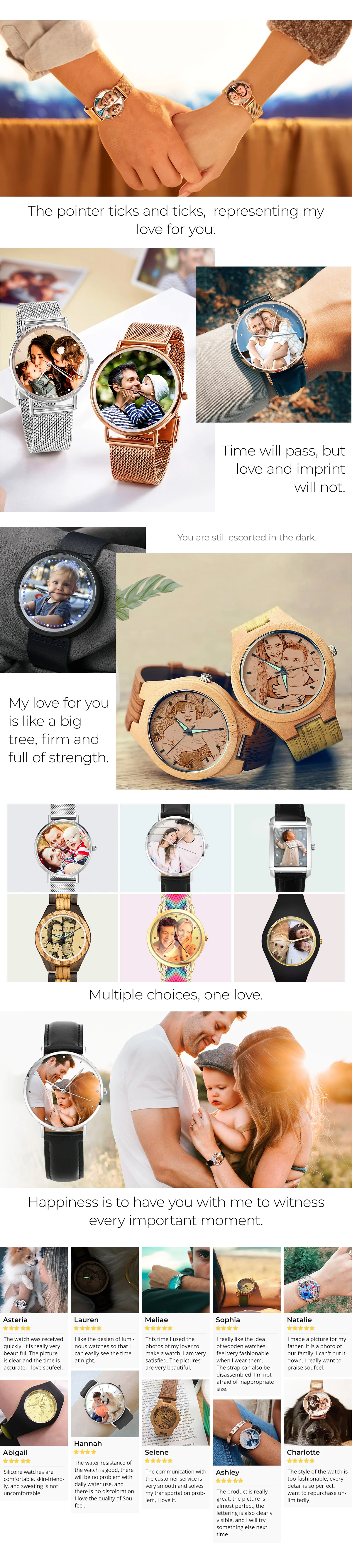 Custom Name Watch Women's Alloy Bracelet Watch 36mm  Couple's Gifts (1-9 Names) 1