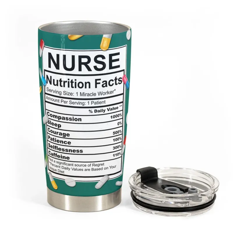 Custom Nursing Tumblers With Text and Accessories Medical Gifts Nurse Graduation Gifts 6