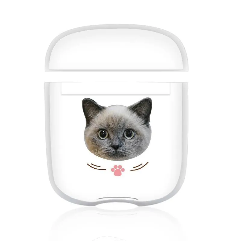 Custom Photo AirPods Case Cat Earphone Case Transparent - Avatar 4