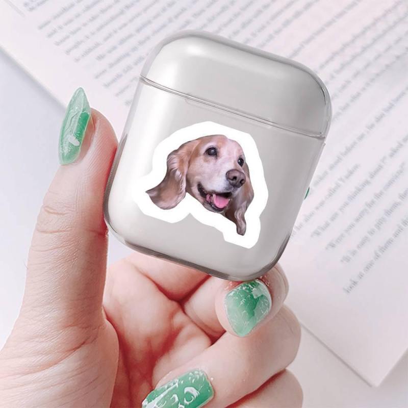 Custom Photo AirPods Case Lovely Dog Earphone Case Transparent - Avatar 3