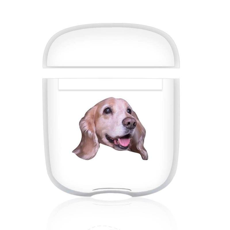 Custom Photo AirPods Case Lovely Dog Earphone Case Transparent - Avatar 4