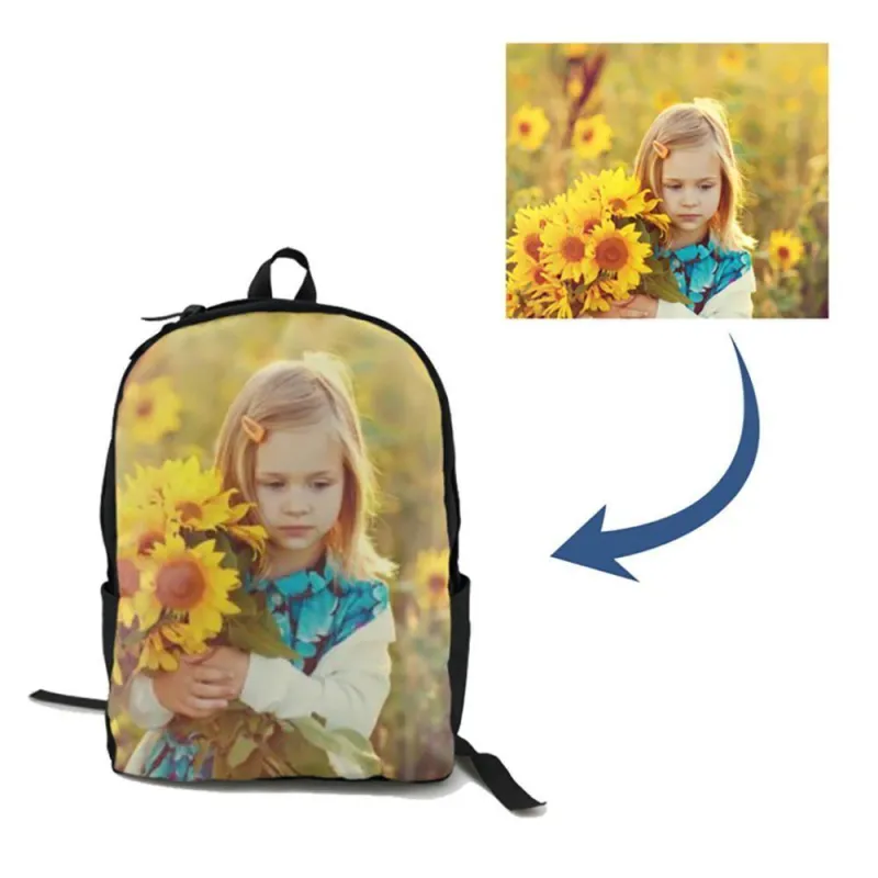 Custom Photo Backpack Memorial Gifts