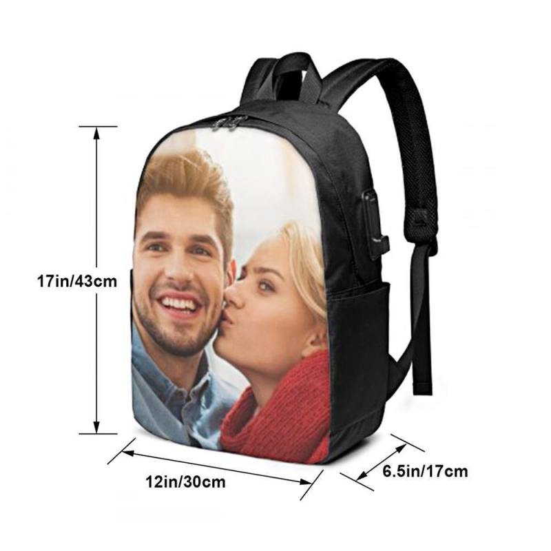 Custom Photo Backpack with USB interface 1