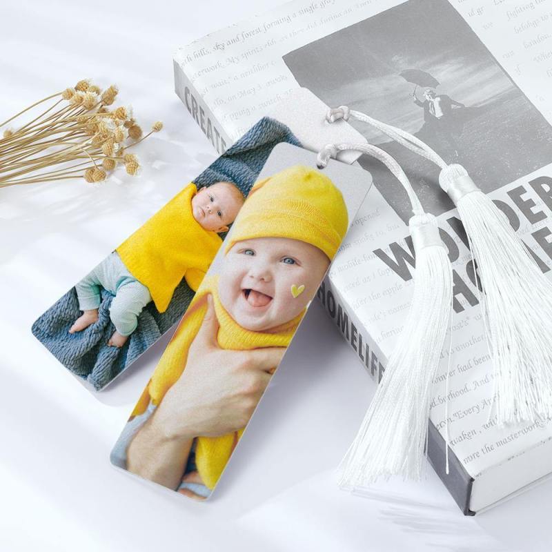 Custom  Photo  Bookmark Personalized Picture Gift for Baby 2