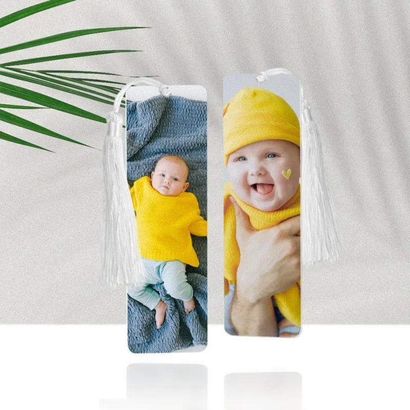 Custom  Photo  Bookmark Personalized Picture Gift for Baby 3