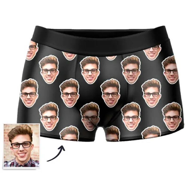 Custom  Photo Boxer,One Face Underwear - Men 1