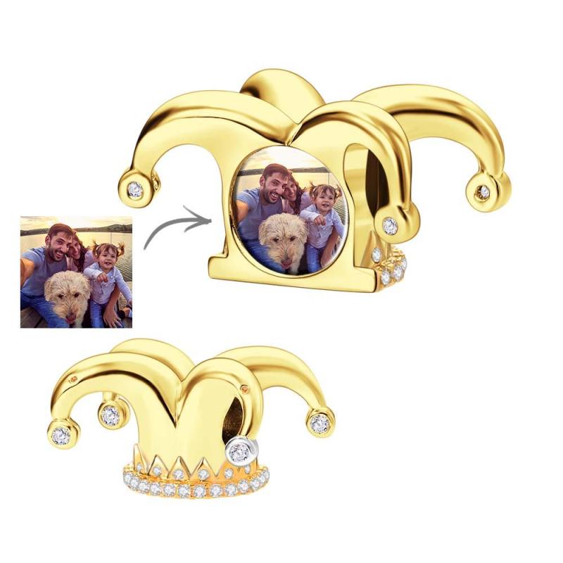 Custom Photo Charm Bead Crown 4