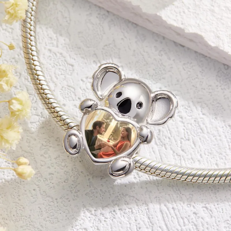 Custom Photo Charm Cute Koala Fashion Gift 1