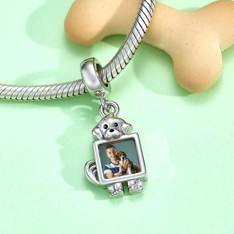 Custom Photo Charm Love Dog Cute Pet Owner Gift 2