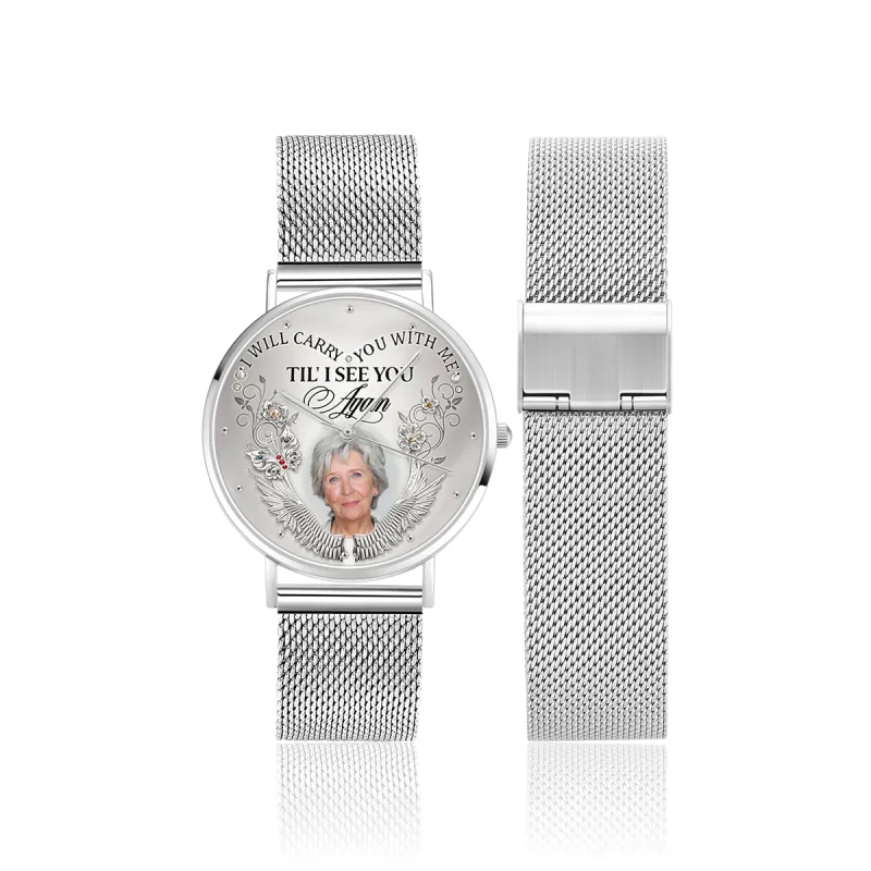 Custom Photo Memorial  Watch Commemorate Gifts 1