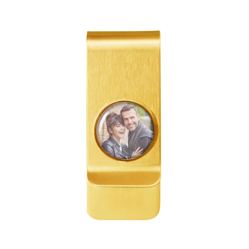 Custom Photo Metal Money Clips Personalized Money Clips Gift for Father Lover Husband 6