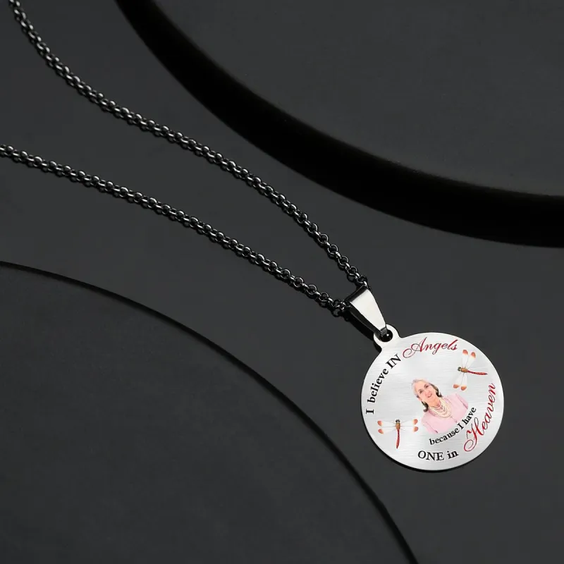 Custom Photo Necklace Custom Face Creative Commemorative Gifts 3