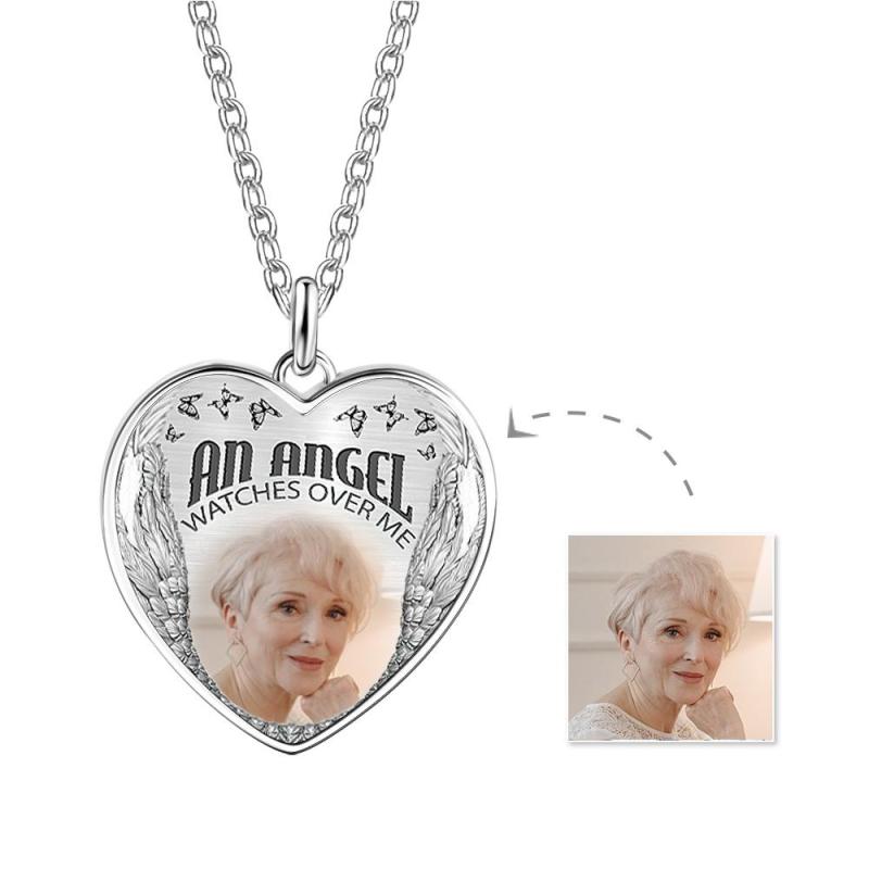 Custom Photo Necklace Vintage Creative Love Gifts