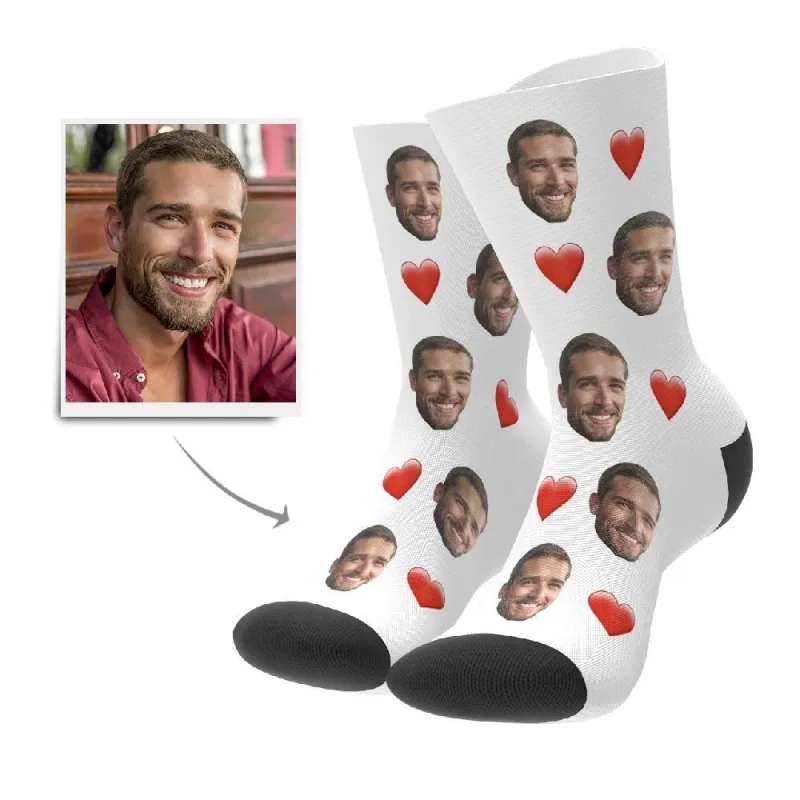 Custom Photo Socks Face Mash