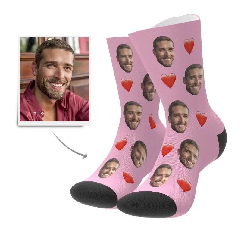 Custom Photo Socks Face Mash 1