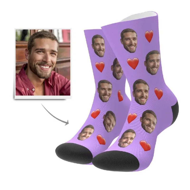 Custom Photo Socks Face Mash 5