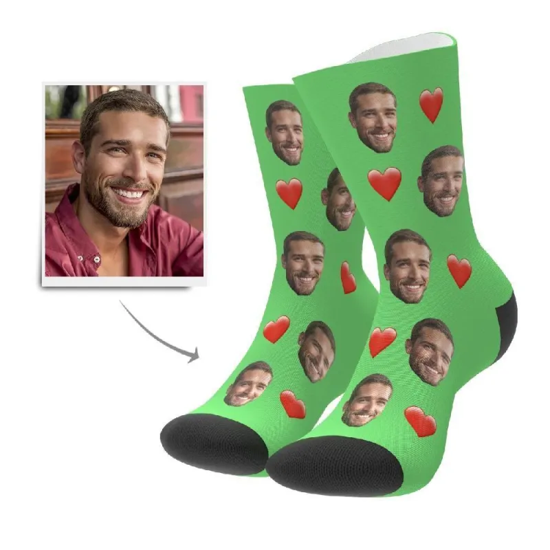 Custom Photo Socks Face Mash 6