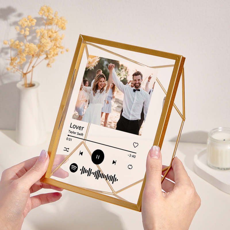 Custom Photo Spotify Acrylic Photo Frame Personalized Picture Gift 2