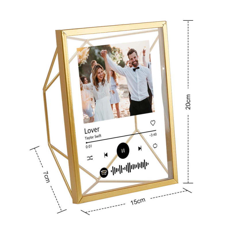 Custom Photo Spotify Acrylic Photo Frame Personalized Picture Gift 3