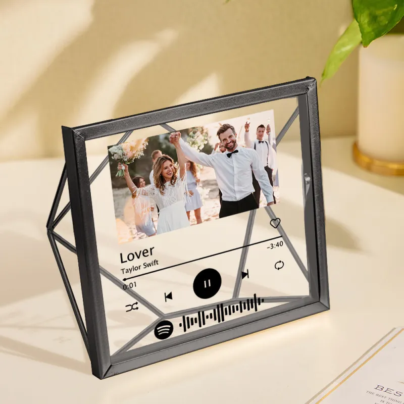 Custom Photo Spotify Acrylic Photo Frame Personalized Picture Gift 5