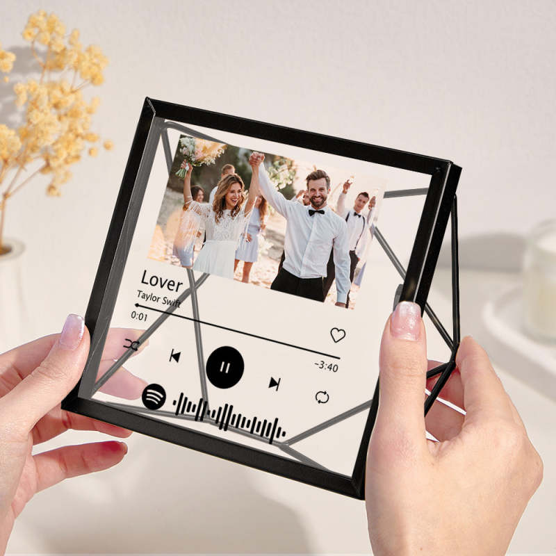 Custom Photo Spotify Acrylic Photo Frame Personalized Picture Gift 6