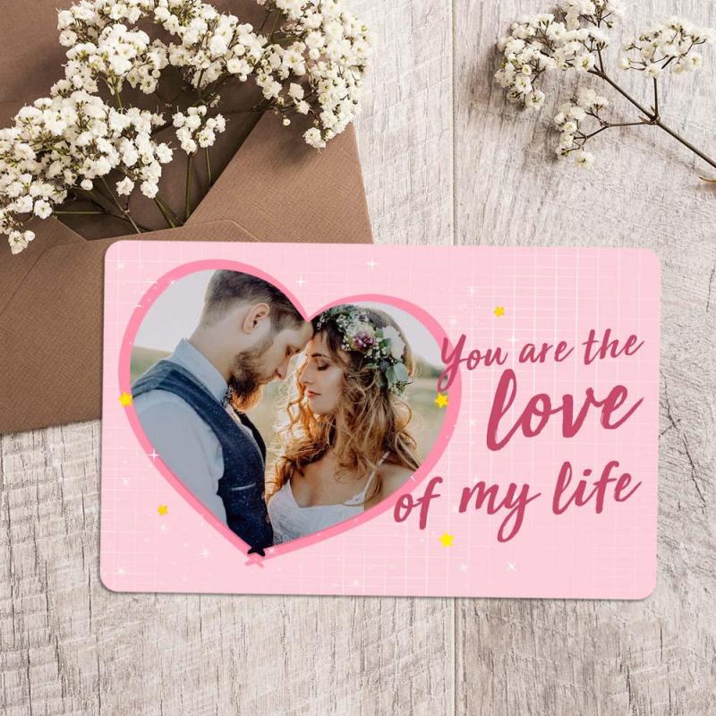 Custom Photo Wallet Insert Card Gifts for Lover 4