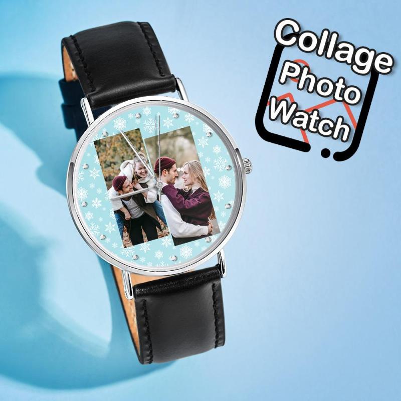 Custom Photo Watch Personalized Collage Photo Watch Gifts Ideas