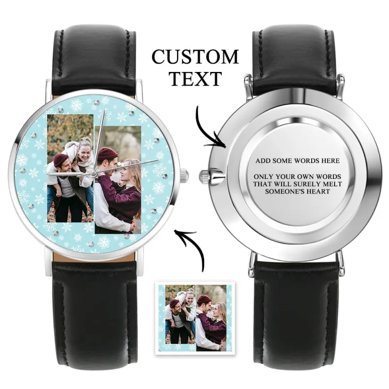 Custom Photo Watch Personalized Collage Photo Watch Gifts Ideas 1