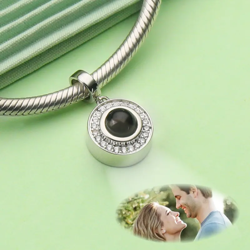 Custom Projection Charm Creative Diamond Design Gifts for Couple 1